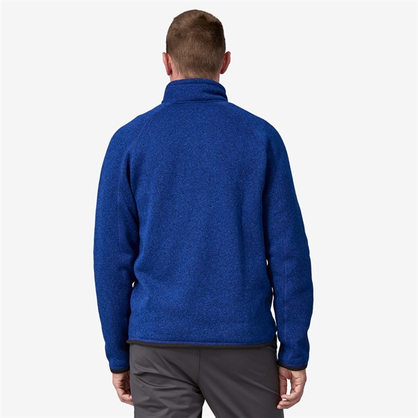 Patagonia Mens Better Sweater 1/4 Zip - Passage Blue